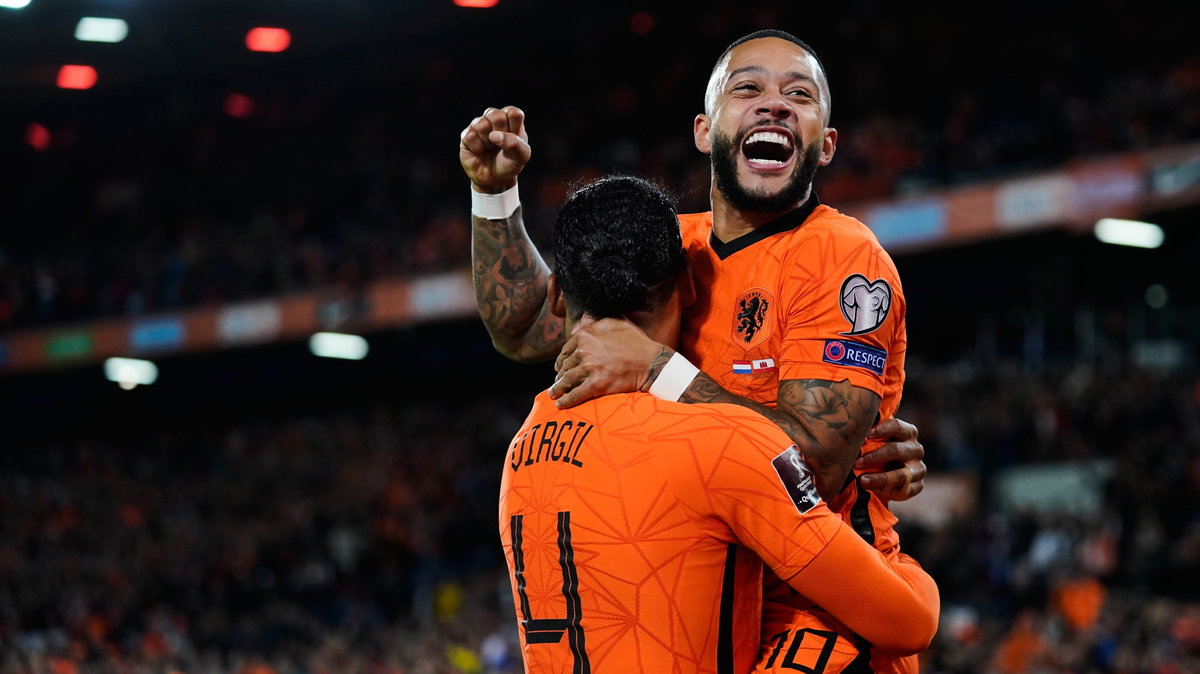 Virgil van Dijk i Memphis Depay