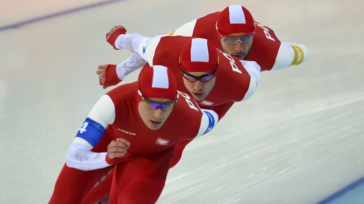 Jan Szymański, Zbigniew Bródka i Konrad Niedźwiedzki