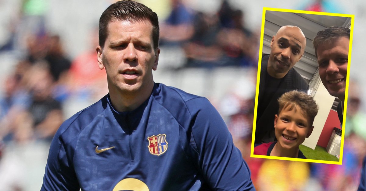 "Livin' la vida loca". Wojciech Szczęsny spotkał się z idolem. Wpis Polaka robi furorę