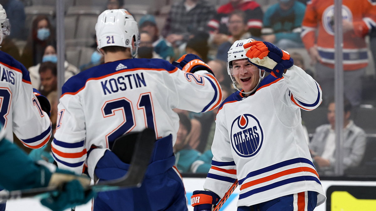 Radość hokeistów Edmonton Oilers