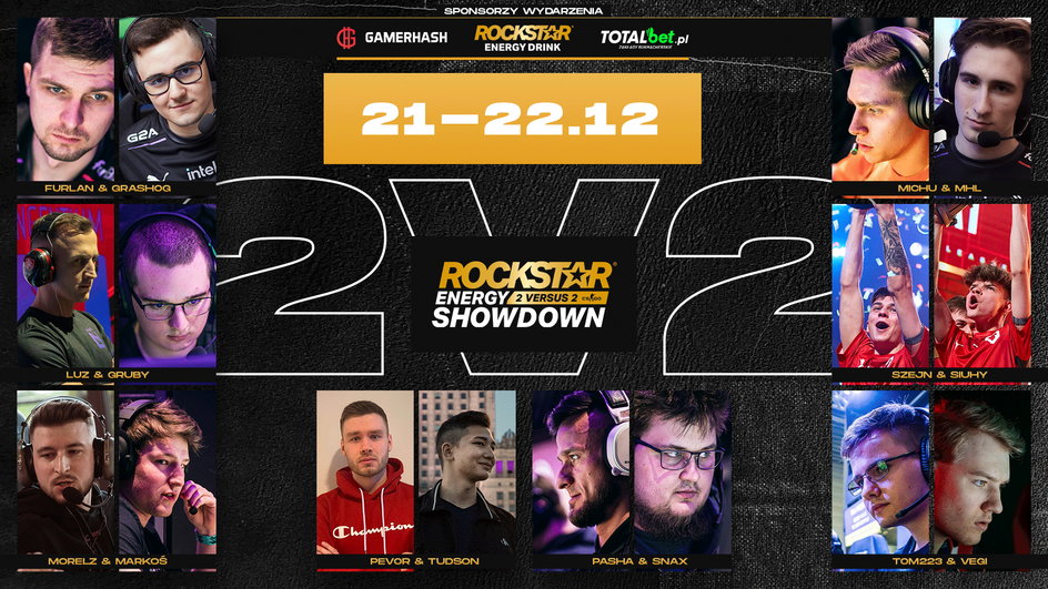 Uczestnicy Rockstar Energy 2v2 Showdown