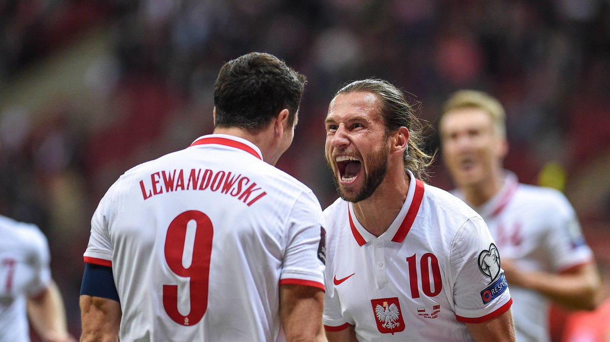 Grzegorz Krychowiak i Robert Lewandowski