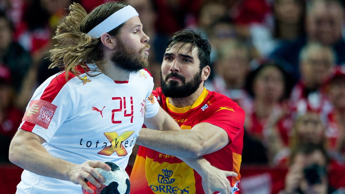 Pilka Reczna. EHF EURO 2016. Hiszpania vs Dania. 24.01.2016