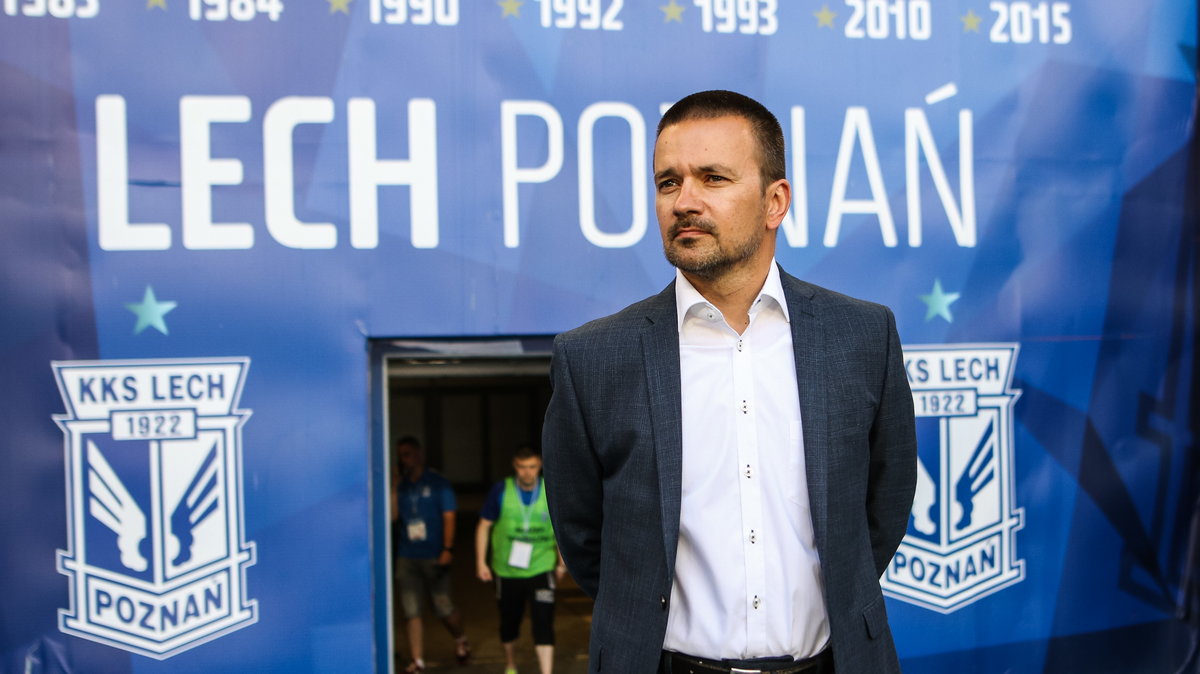 Rafał Ulatowski. (Lech Poznań - Legia Warszawa, 20.05.2018 r.).