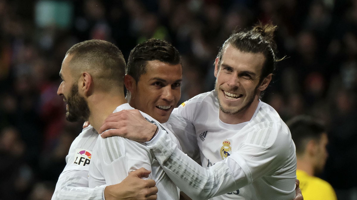 Benzema Bale Ronaldo Real Madryt