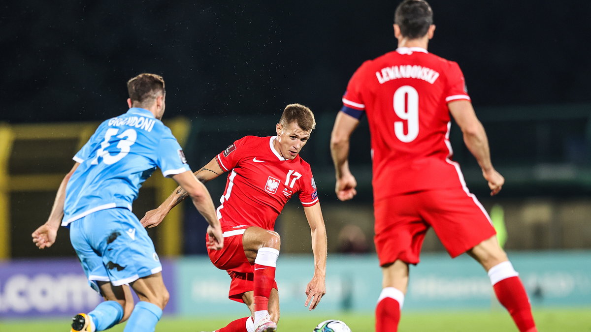 Damian Szymański dobrze spisał się w meczu z San Marino i trzy dniu później zagrał przeciwko Anglii, której strzelił gola.