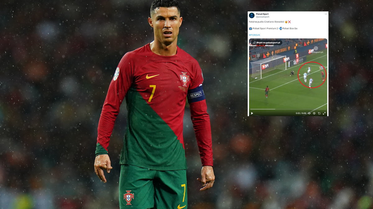 Cristiano Ronaldo i jego niewykorzystana szansa