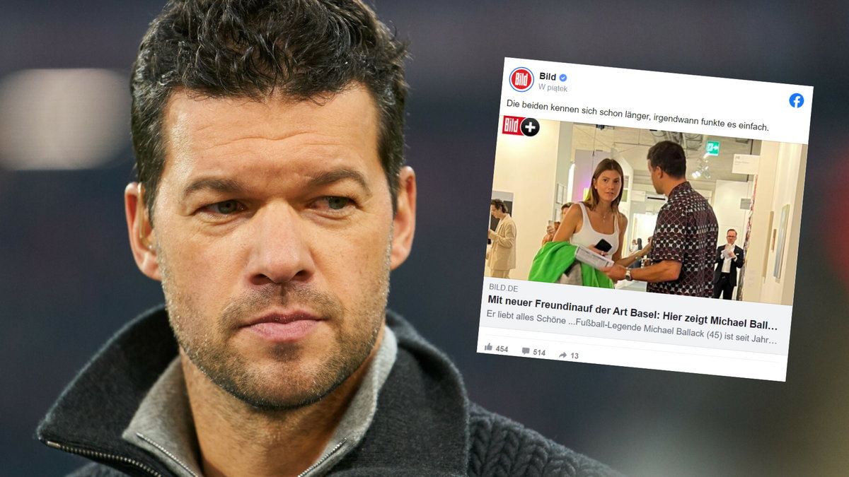 Michael Ballack ma nową partnerkę (fot. facebook.com/@bild)