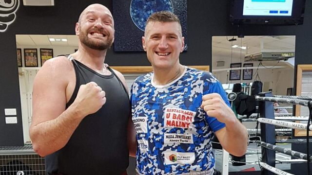 Tyson Fury i Mariusz Wach