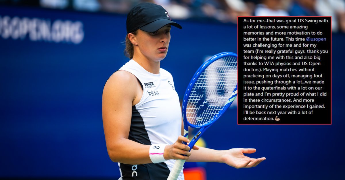 Nocny wpis Igi Świątek. Wprost napisała o problemach ze zdrowiem