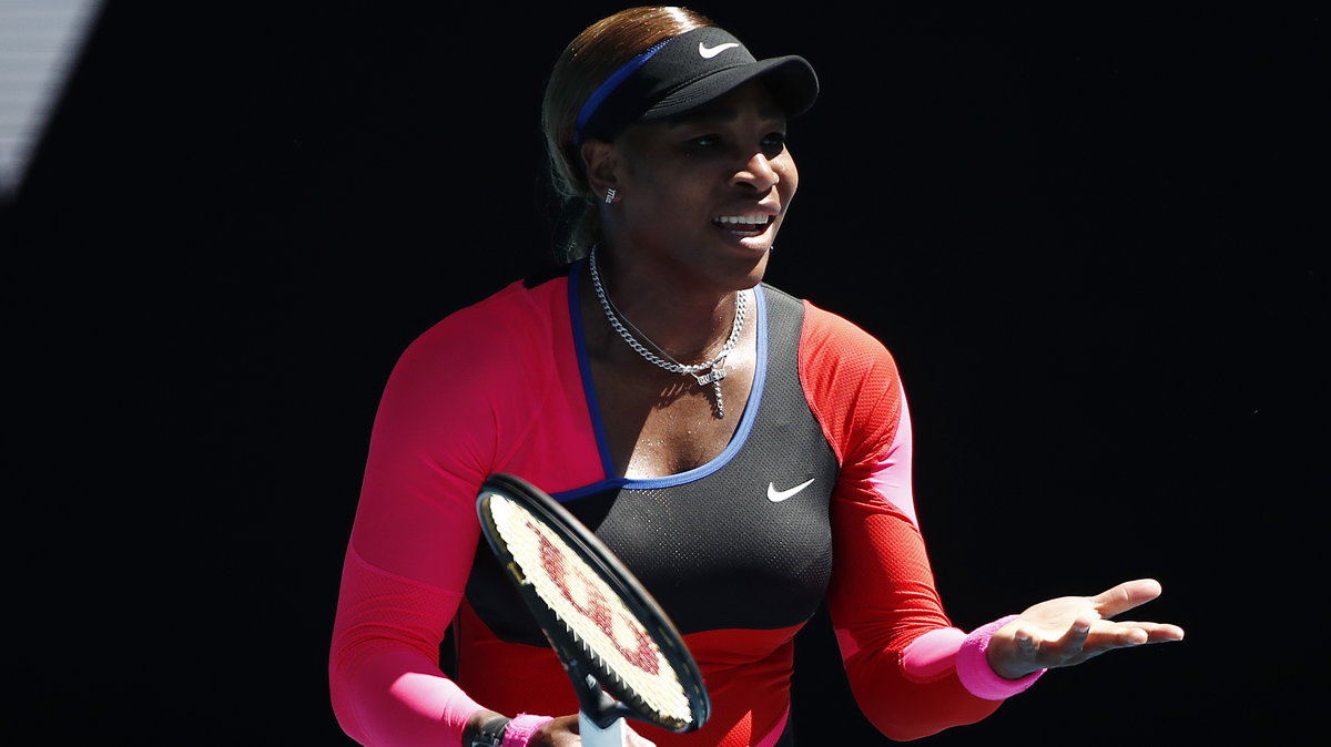 Serena Williams w czasie Australian Open 2021