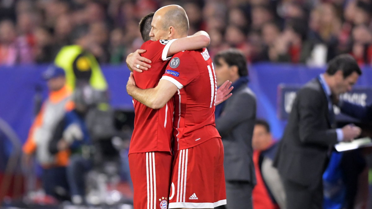 Arjen Robben (P) i Franck Ribery