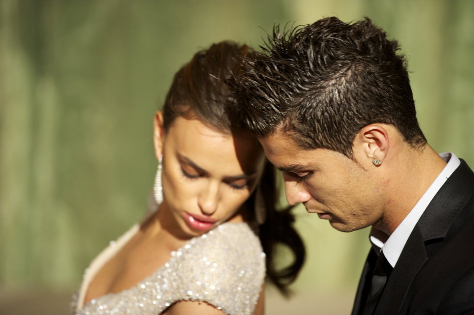 Cristiano Ronaldo i Irina Szejk