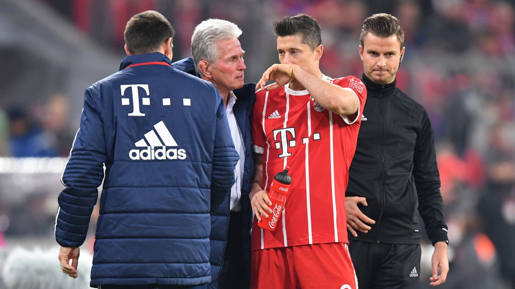 Jupp Heynckes i Robert Lewandowski