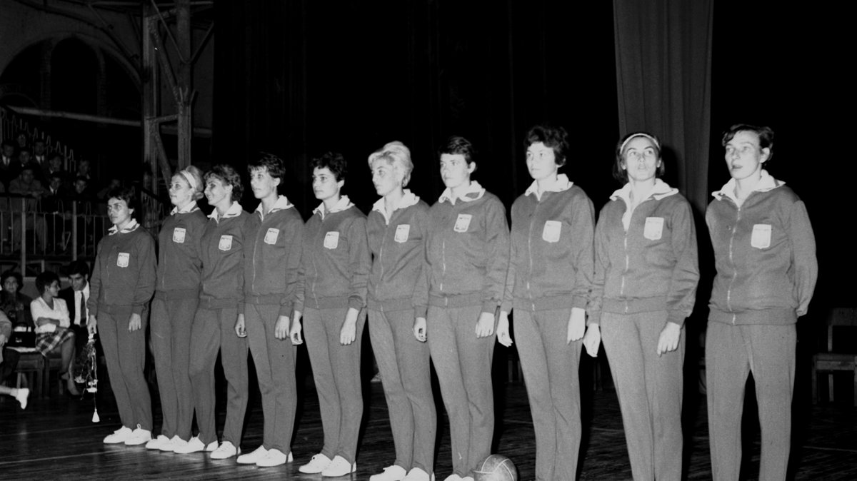 Polskie siatkarki podczas Igrzysk Olimpijskich Tokio 1964