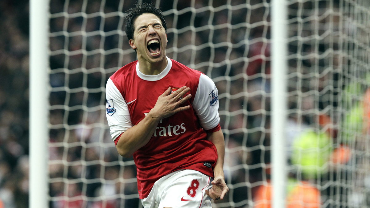 Arsenal Londyn - Tottenham Hotsopur, Samir Nasri