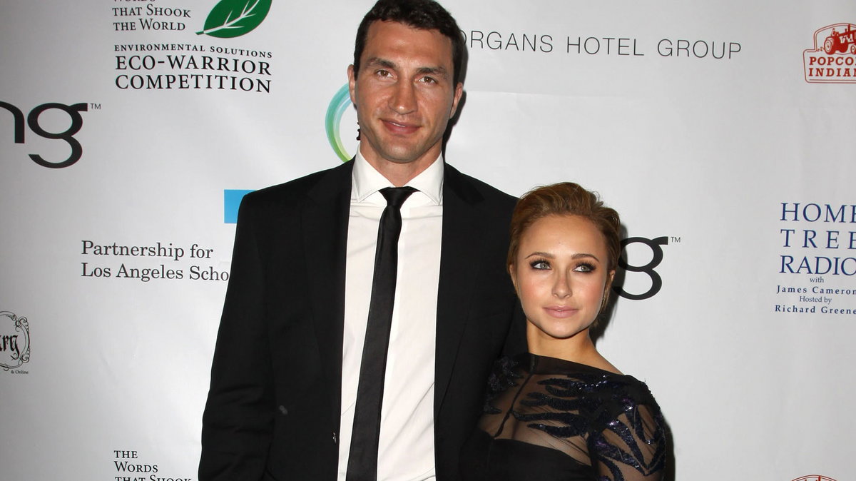 Władymir Kliczko i Hayden Panettiere