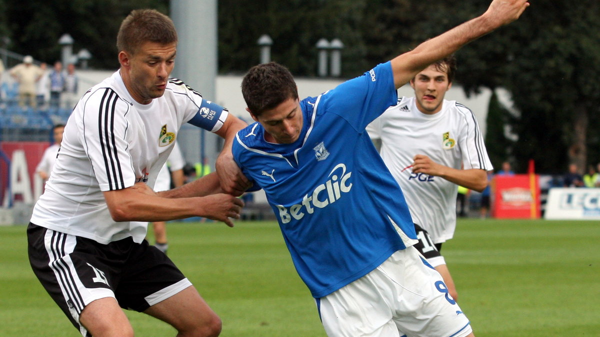 PIŁKA NOŻNA LIGA POLSKA LECH POZNAŃ GKS BEŁCHATÓW