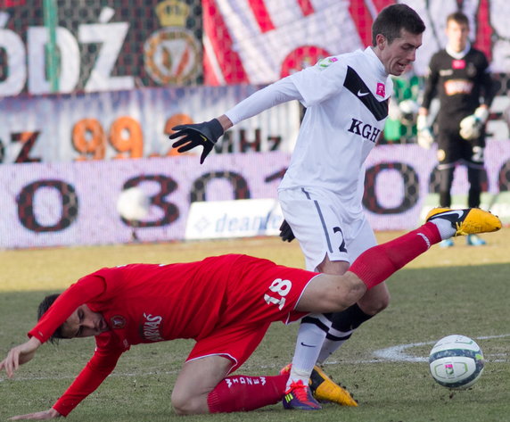 PIŁKARSKA EKSTRAKLASA WIDZEW KOTRA ZAGŁĘBIE LUBIN