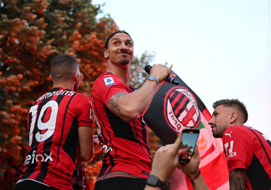 Zlatan Ibrahimović pomógł AC Milan wywalczyć mistrzostwo