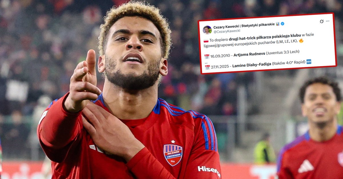 15 lat czekania! Raków Częstochowa dokonał tego jako drugi w historii