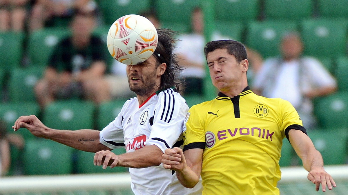 Robert Lewandowski (z prawej)