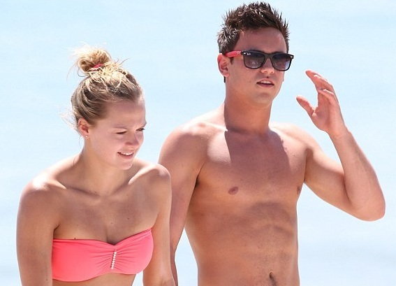 Tom Daley i Tonia Couch