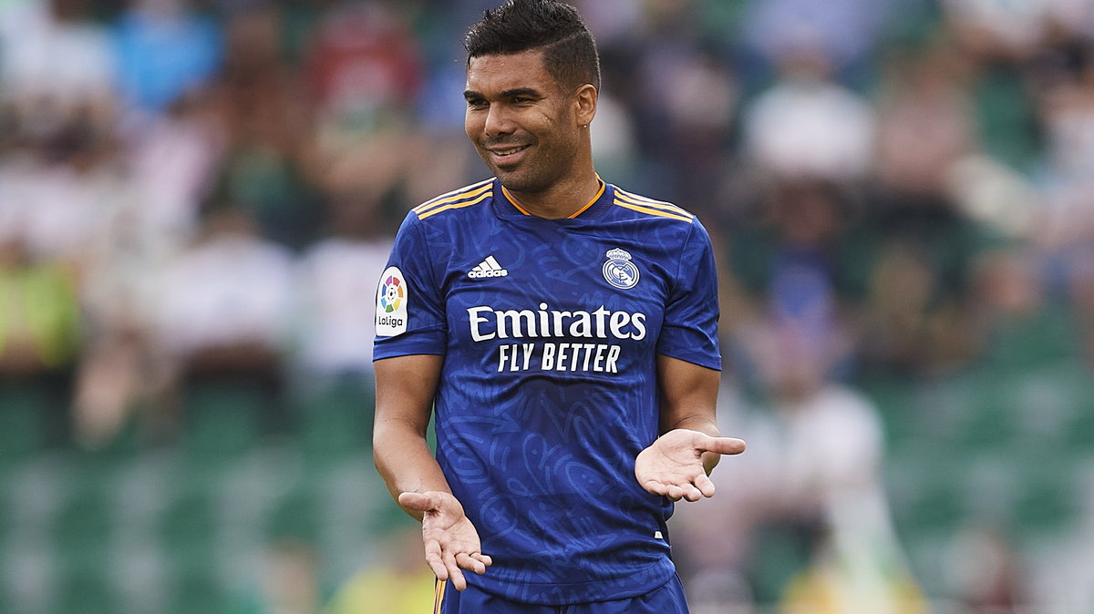 Casemiro w barwach Realu Madryt