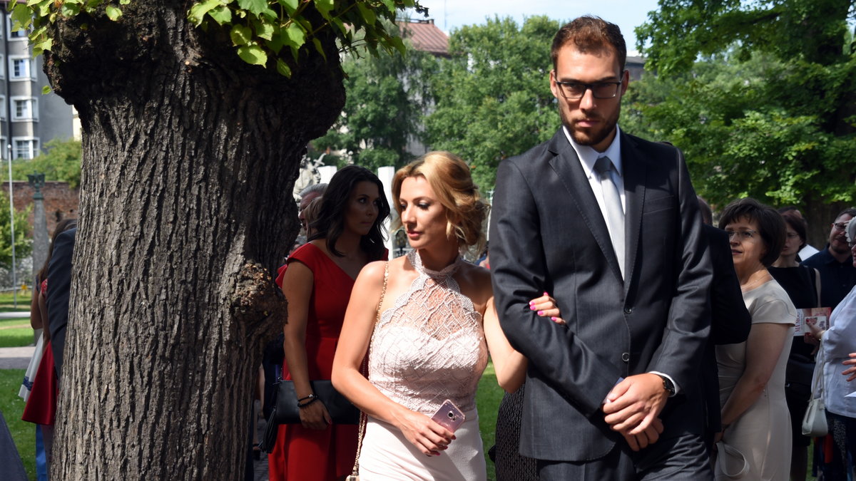 Jerzy Janowicz i Marta Domachowska