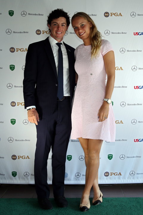 Caroline Wozniacki i Rory McIlroy