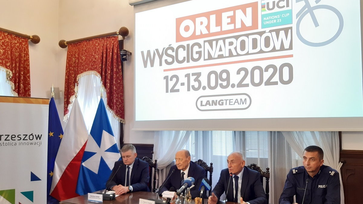 Konferencja prasowa w Rzeszowie przed ORLEN Wyścigiem Narodów