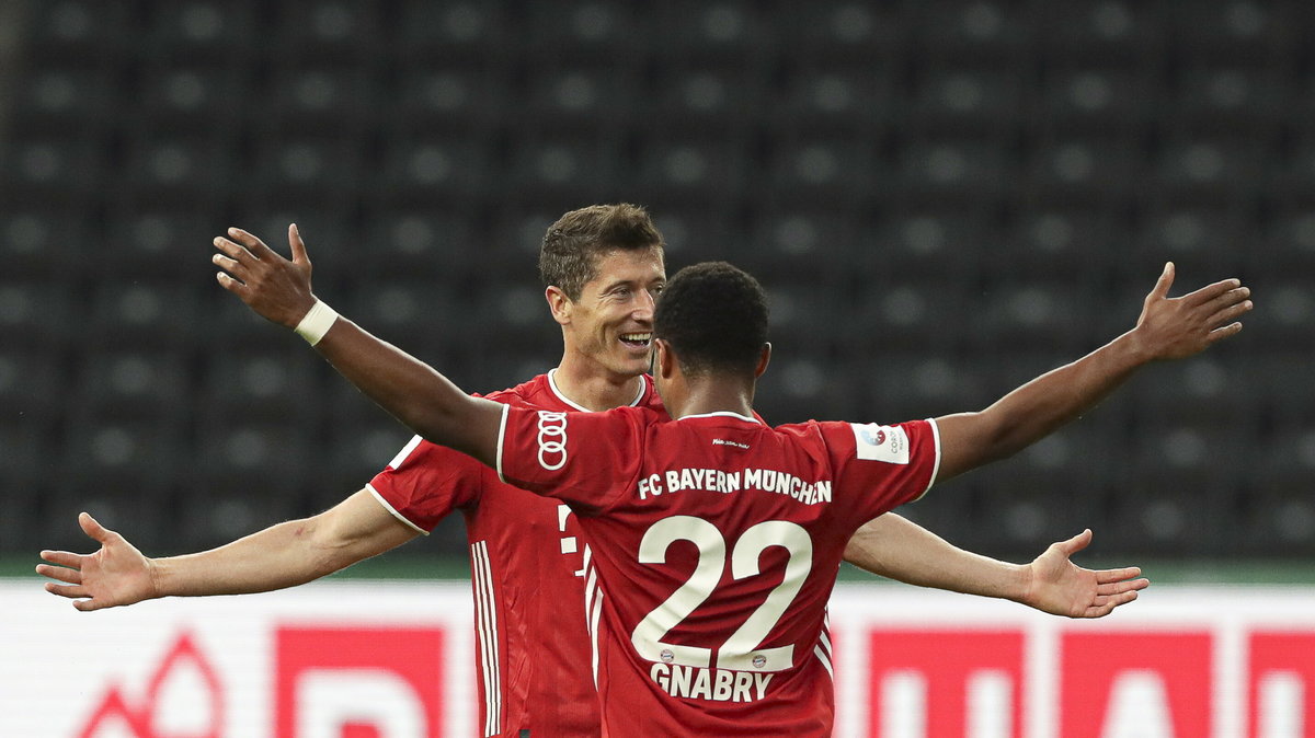 Robert Lewandowski i Serge Gnabry