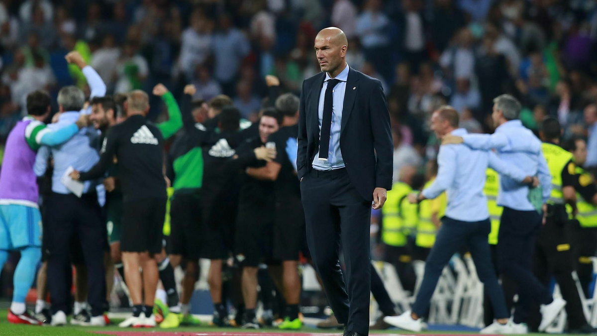 Zidane: cały czas lubimy grać na Santiago Bernabeu
