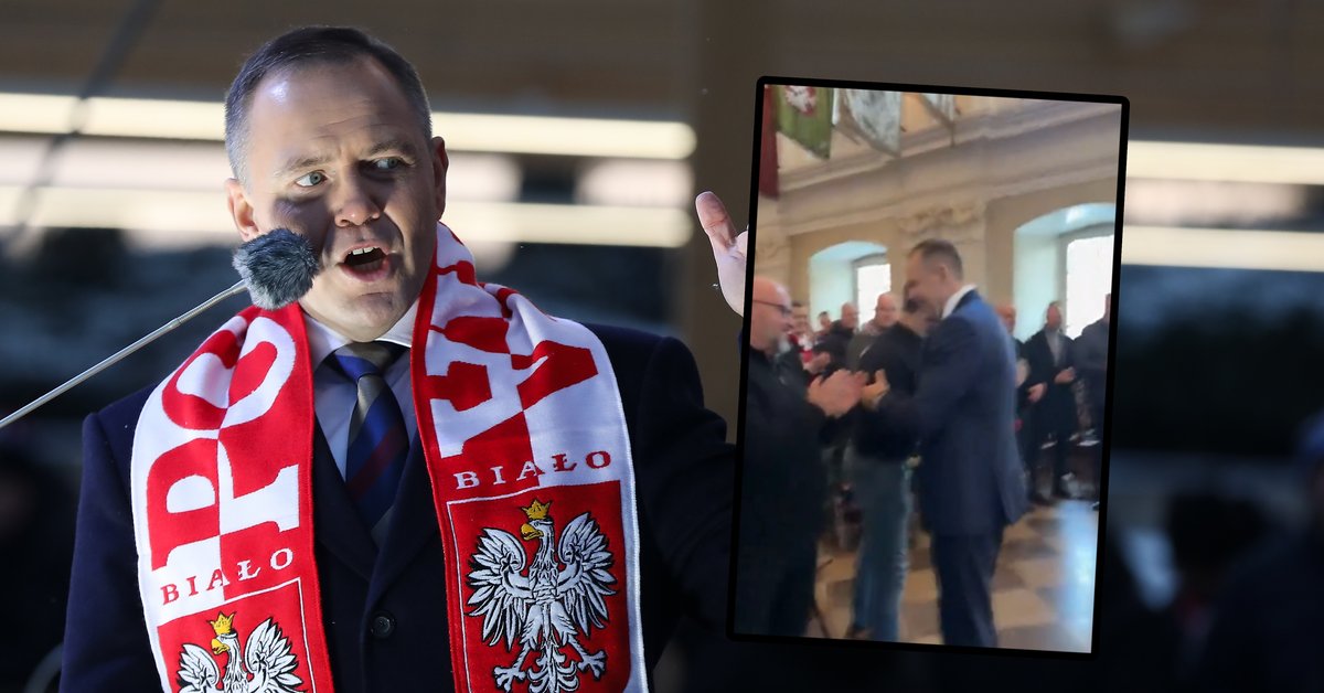 Karol Nawrocki spotkał się z szefem gangu kiboli. Jest nagranie