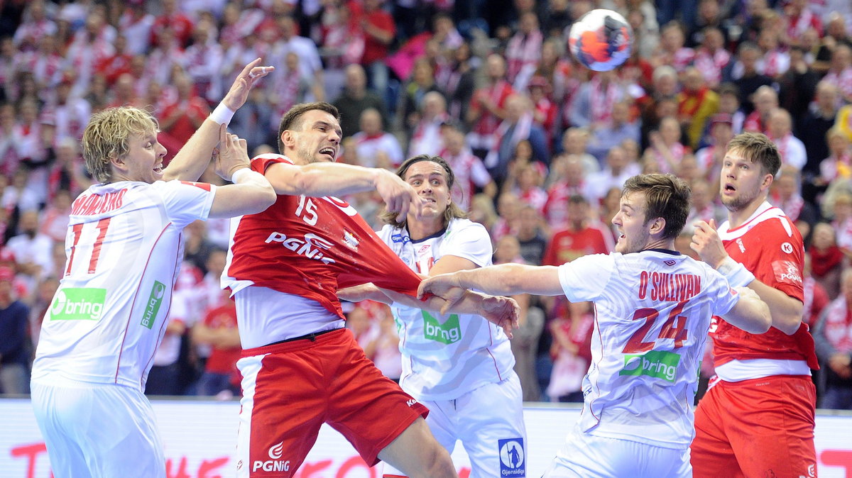 23.01.2016 EHF EURO 2016 - POLSKA - NORWEGIA - PILKA RECZNA