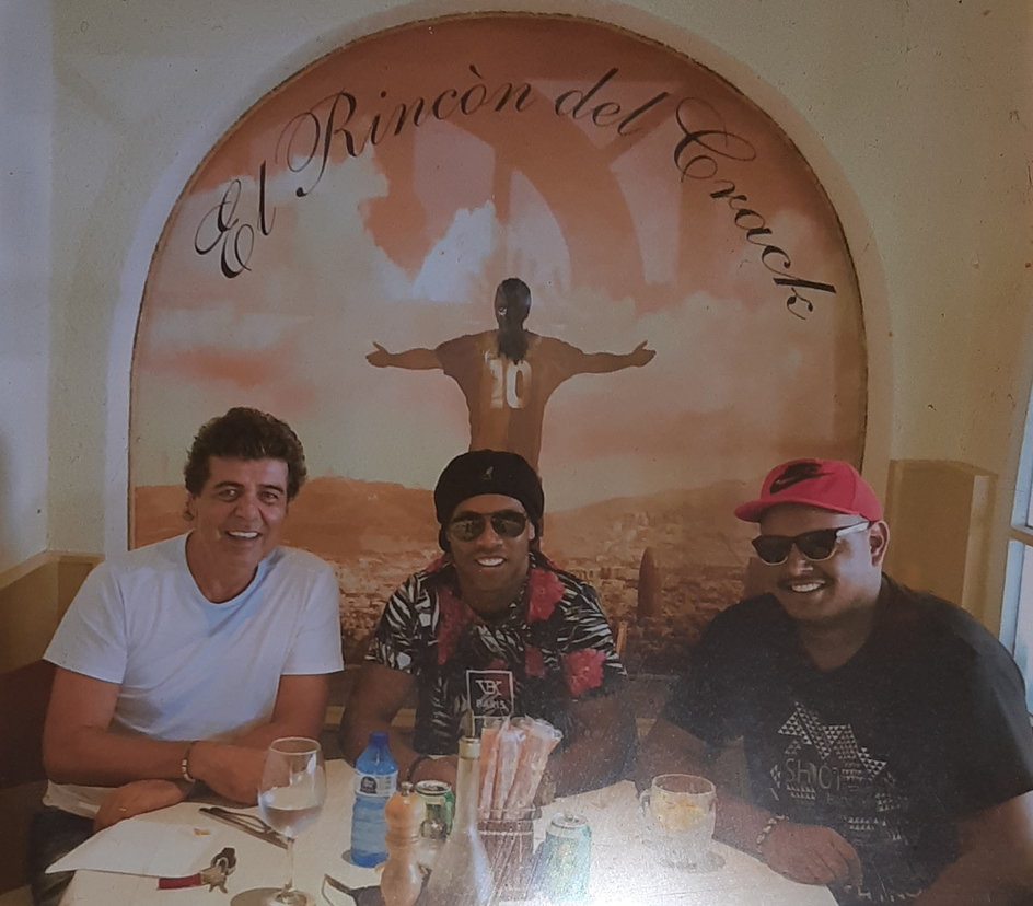 Ronaldinho w restauracji Casanova