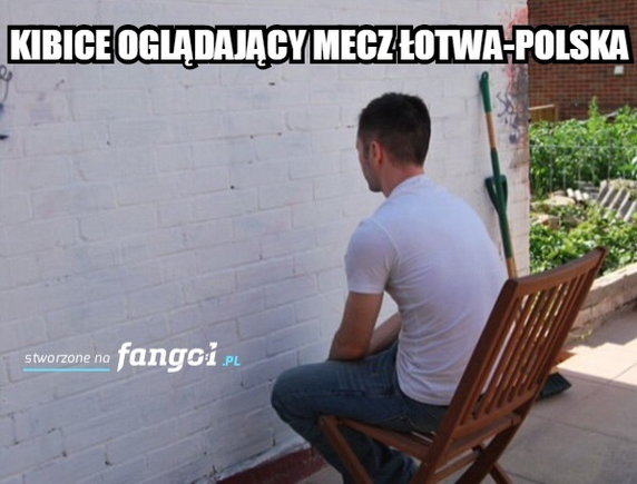 Memy po meczu Łotwa - Polska 