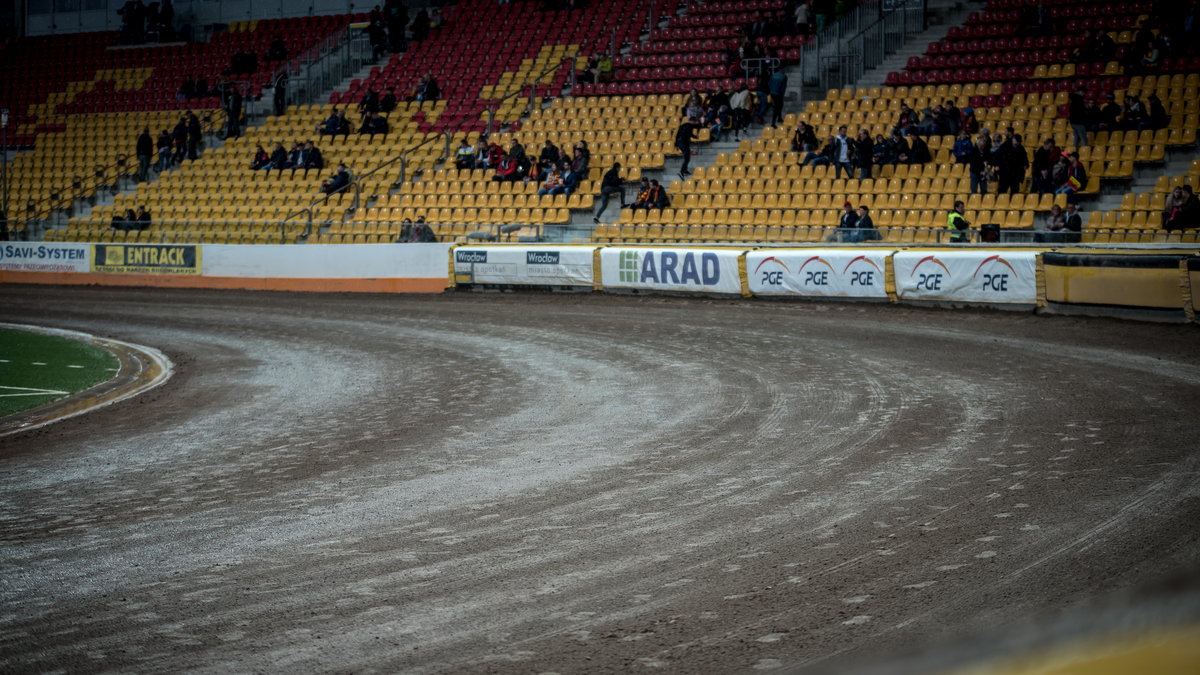 tor na odwołanym meczu Betard Sparta Wrocław - Get Well Toruń