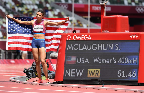 Sydney McLaughlin (USA, bieg przez płotki na 400 m)