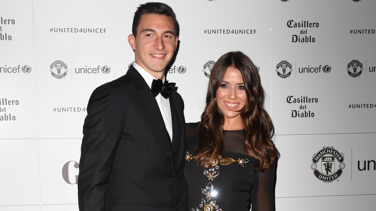 Matteo Darmian i Francesca Cormanni