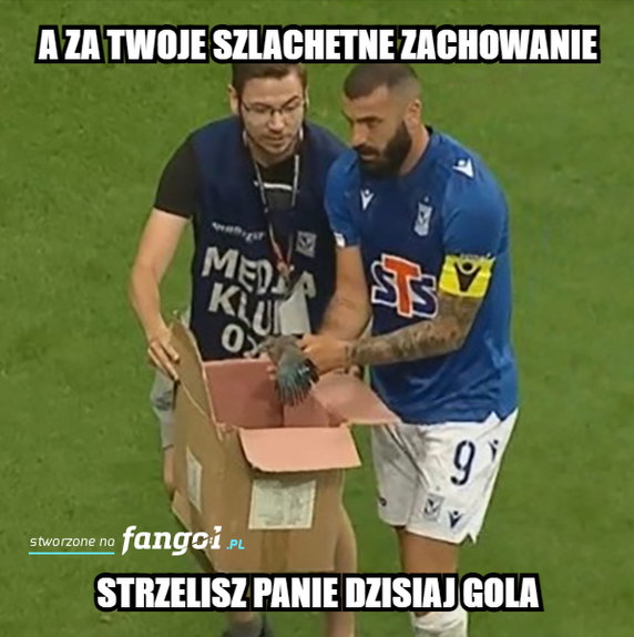 Memy po meczu Lech Poznań — Karabach