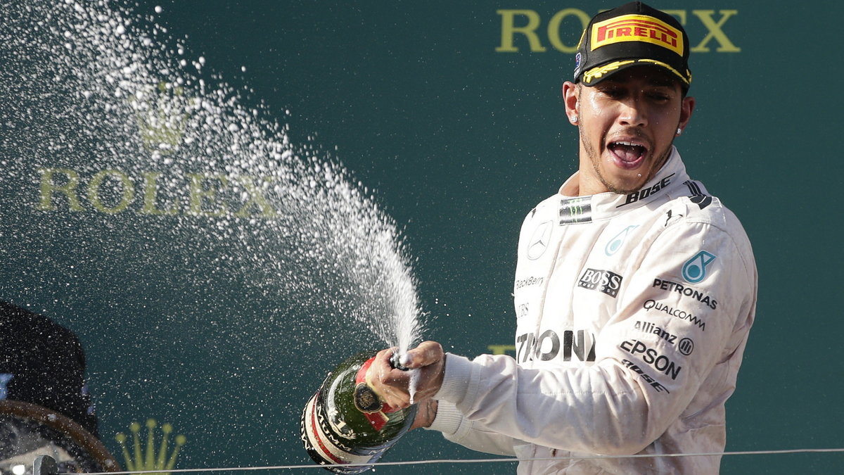 Lewis Hamilton w Australii zmasakrował rywali, fot. Reuters