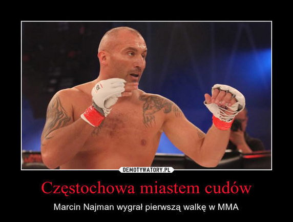 MMA-VIP. Gala Marcina Najmana. Memy z bokserem