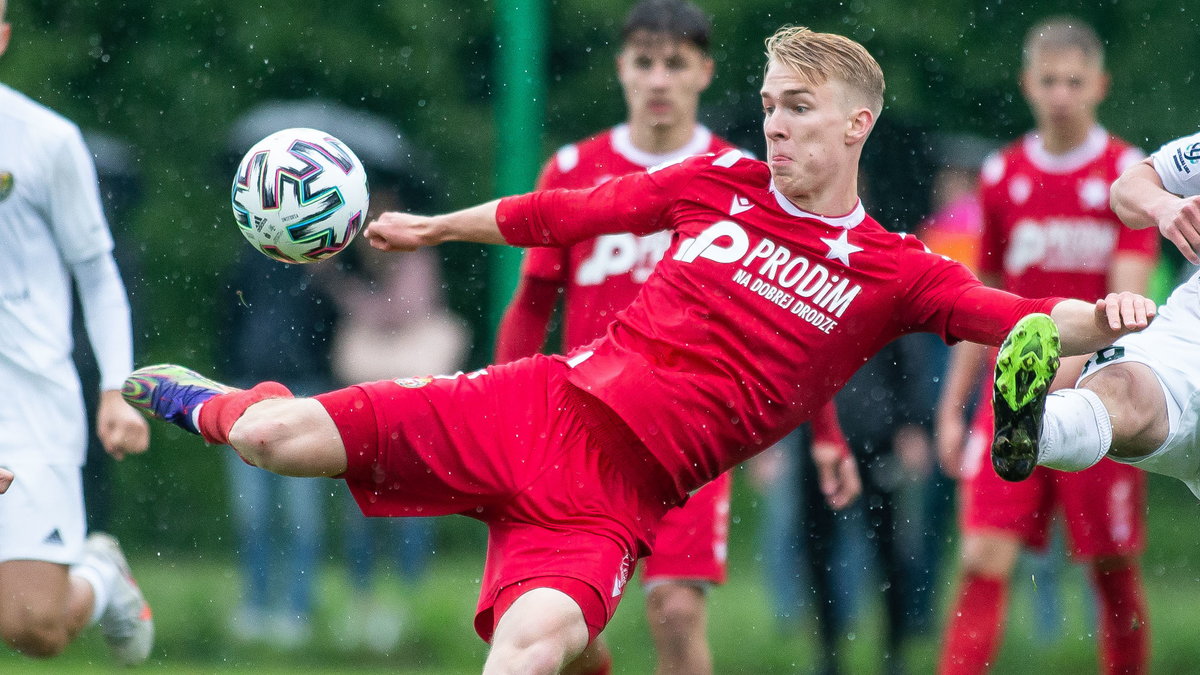 Aleksander Buksa w barwach Wisły Kraków