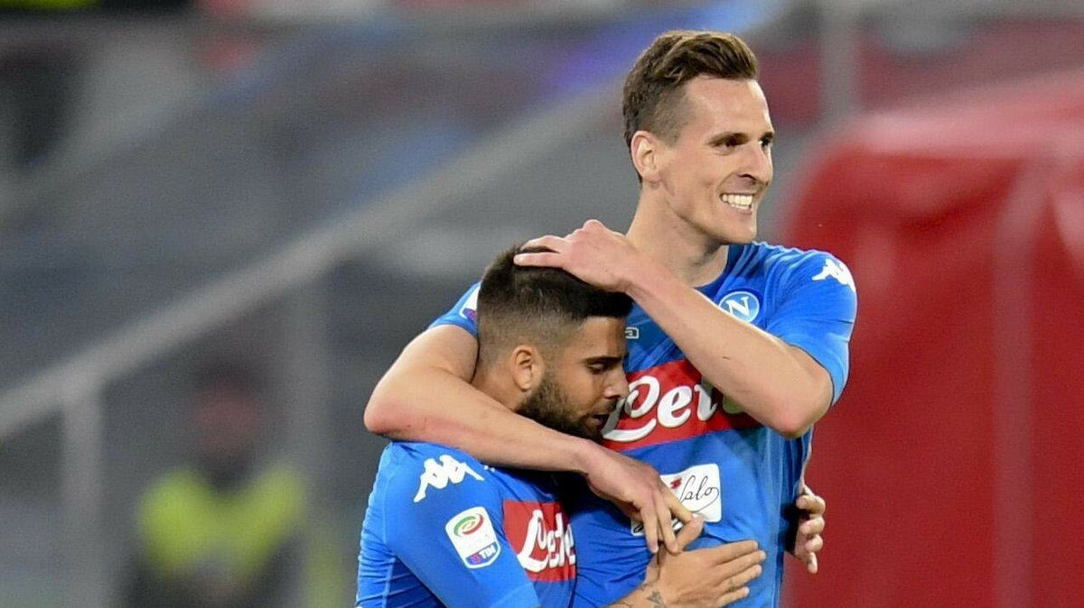 Lorenzo Insigne i Arkadiusz Milik 