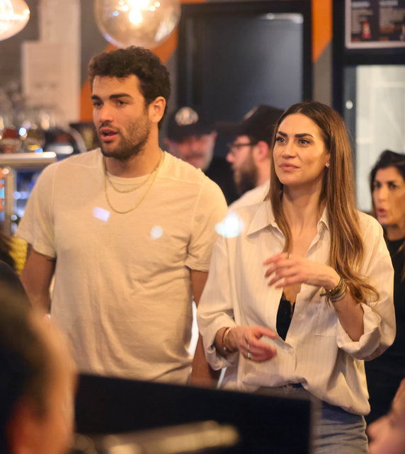 Melissa Satta i Matteo Berrettini w 2023 r.