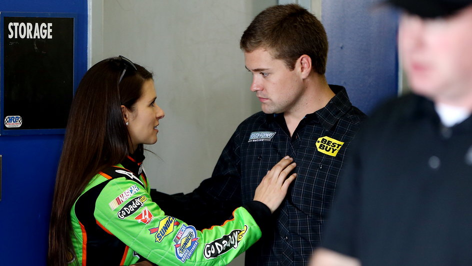 Danica Patrick i Ricky Stenhouse Jr