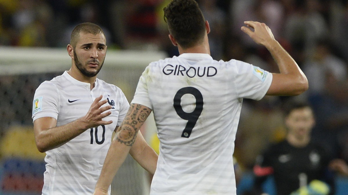 Karim Benzema i Olivier Giroud