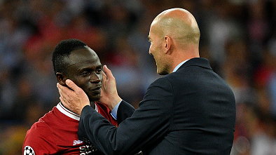 Sadio Mane i Zinedine Zidane