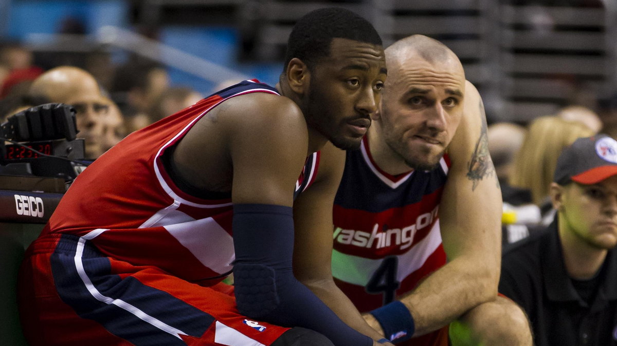 John Wall i Marcin Gortat